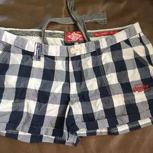 Superdry Plaid Shorts